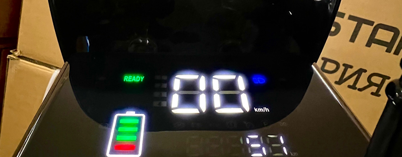 Eлектрически скутер TELSTAR EMAL 1200W с двойна седалка Нов модел 2026