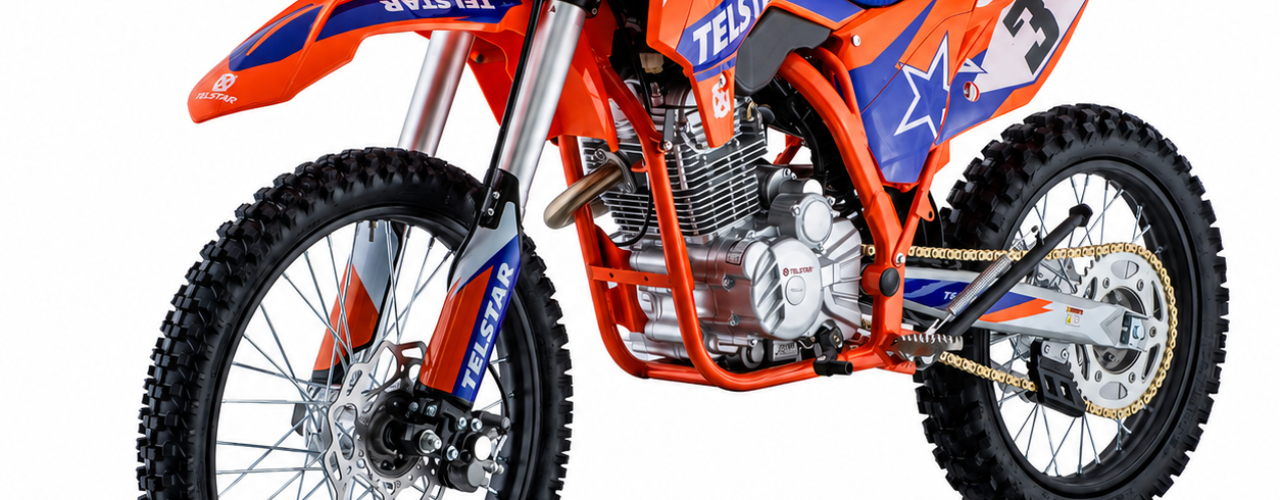 Кросов мотор TELSTAR GAS ENDURO CROSS 300cc 4T – модел 2026