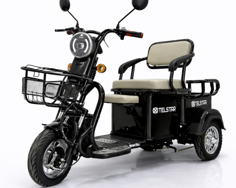 Електрическа триколка TS-750++ CARGO 60V 2000W Нов модел 2026