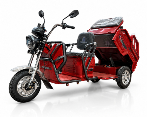 Електрическа карго триколка T-500 UNIVERSAL карго + пътнически 2000W