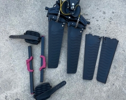 Нов модел 2024 FOX SIT - ON - TOP професионален риболовен каяк със стоманени педали снимка 216