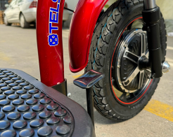 Електрическа триколка с равна платформа и облегалка TS 200.3 48V 750W снимка 26