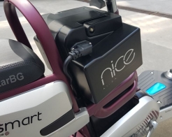 Електрически скутер TBSLD OPAI 500W 48V с двойна седалка снимка 40