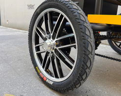 Електрическа рикша с педали Tourist-4 23Ah без регистрация снимка 253