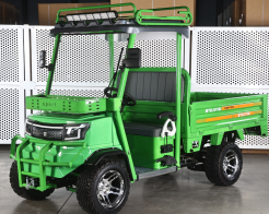 TelStar BIZON 72V/60Ah – електрическа карго четириколка със самосвал, лебедка и теглич снимка 312