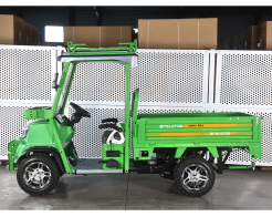 TelStar BIZON 72V/60Ah – електрическа карго четириколка със самосвал, лебедка и теглич снимка 312