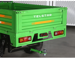TelStar BIZON 72V/60Ah – електрическа карго четириколка със самосвал, лебедка и теглич снимка 312