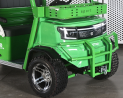 TelStar BIZON 72V/60Ah – електрическа карго четириколка със самосвал, лебедка и теглич снимка 312