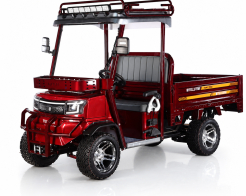 TelStar BIZON 72V/60Ah – електрическа карго четириколка със самосвал, лебедка и теглич снимка 312